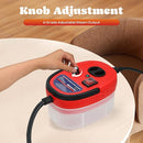 Moongiantgo Handheld Steam Cleaner, 2500W High Pressure Steamer for Cleaning, Portable Pressurized Cleaning Machine for Home Kitchen Car Detailing Grout Tile Bathroom with 1200ml Water Tank (Red) by TinyTreasures Baby Boutique