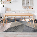 HOMFINE Washable Modern Area Rug - Geometry Style 6x9 Rugs for Living Room, Bedroom, Machine Washable Rug Soft Non Slip Non Shedding Area Rug - Green, 6'x9' by TinyTreasures Baby Boutique