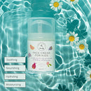 Gentle Face Cream Moisturizer for Kids and Preteens – Nourishing and Calming for All Skin Types – Natural Ingredients: Hyaluronic Acid and Vitamin E - Made in UK 50ml by TinyTreasures Baby Boutique