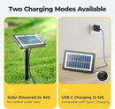 Solar String Lights Outdoor: 48FT 20*S14 3W Ultra-Long Battery Life Edison Bulbs Solar Powered Outside IP65 Waterproof Hanging Warm White Led Lights for Patio Garden Pool Yard Porch Gazebo by GreenHaven Gardens