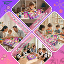 ifergoo Air Dry Clay Kit for Kids - Cakes Modeling Clay, Includes 6 Dessert Designs and Display Stand, DIY Art & Crafts School Projects, Home Party Kids Toys, Holidays Gifts for Age 3-12 Girls & Boys by TinyTreasures Baby Boutique