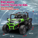 24V 2 Seater Kids Ride On Car with Remote Control,4WD Battery Powered,Electric Vehicles Toy Car for 3+ Years Kids(Green) by TinyTreasures Baby Boutique