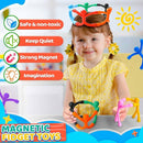 Magnetic Travel Toys for Toddlers Kids 5PCS, Airplane Car Travel Activities Essential, Fidget Toys Road Trip ‌Sensory Toy, Fidgets for Classroom Toys for 3 4 5 6 7 8 Year Old, Kids Stocking Stuffers by TinyTreasures Baby Boutique