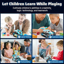 5 in 1 Robot Building Kit, Remote & App Control Educational Projects, 706Pcs DIY Tank & Garden Cars STEM Build Toys Sets for 8+ Years Old Boys and Girls by TinyTreasures Baby Boutique