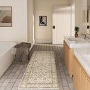Washable Runners for Hallways Kitchen Rug: 2'x10' Kitchen Runner Stain Resistant Non Slip Low Pile Soft Carpet Runners for Hallways Bedroom Entryway Indoor Beside Bathroom Laundry Room by TinyTreasures Baby Boutique