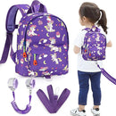 Accmor Toddler Harness Backpack Leash, Cute Baby Unicorn Backpacks with Anti Lost Wrist Link, Adorable Mini Child Backpack Leashes for Walking, Keep Kids Close Backpack Rope Tether Rein for Girls by TinyTreasures Baby Boutique
