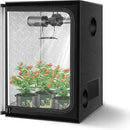 MELONFARM 2x2 Grow Tent, 24"x24"x32" Grow Tent, Double Transparent Viewing Door Indoor Grow Tent, Growing Tent with High Reflective Mylar & Floor Tray, Plant Tent for Indoor Hydroponics Growing by GreenHaven Gardens