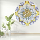 The Gears Clock Wall Clock Italy Collection with Moving Gears (Minori, 36 inch Round)