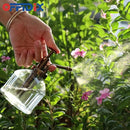 OFFIDIX Transparent Glass Watering Spray Bottle,Plant Mister with Plastic Bronze Plastic Top Pump, Glass Small Watering Can for Indoor Potted Plant, Outdoor Indoor Garden, Plants, Cleaning Solutions by GreenHaven Gardens