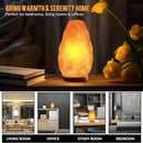 Himalayan Glow Salt Lamp with Dimmer Switch 5-7 lbs by CozyNest Decor