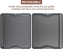 Cast Iron Griddle for Camp Chef, Reversible Griddle for Outdoor Cooking 14" x 16" for Camp Chef 2 Burner Stove Explorer 2-Burner, 3-Burner, 2X, 3X, Single Burner Stove by GreenHaven Gardens