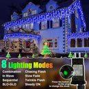 98FT 900LED F8 Upgraded Christmas Lights Decorations - 8 Modes Waterproof Outdoor Fairy String Lights With Memory and Timer - Plug-in for Holiday, Party, Wedding, Home, Roof by GreenHaven Gardens