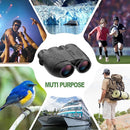 20x25 Compact Binoculars with Strap for Kids and Adults, Sharp Clear, Mini Low Weight Binoculars for Bird Watching,Hiking Outdoor, Cruise Ship,Concert by TinyTreasures Baby Boutique