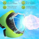Toddler/Kids Bike Helmet Set for Boys Girls 3D Adjustable Kids Helmet Protective Gear Set Knee Elbow Wrist Pads and Multi-Sports Skateboard Scooter Cycling Roller Balance Bike by TinyTreasures Baby Boutique