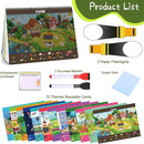 Search and Find Books for Kids 3-5,Toddler Preschool Larning Activities Educational Toys for 3 4 5 6 Year Old Boys Girls, Travel Game for Road Trip Car Airplane, Easter Basket Stuffers Gifts for Kids by TinyTreasures Baby Boutique
