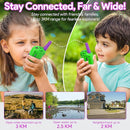 Vvinca Walkie Talkies for Kids Rechargeable, Spider Toys for Ages 3 4 5 6 7 8 9 10 Boys Girls Christmas Birthday Gifts for 3-12 Year Old, 2 Way Radio 22 CH VOX Long Range Walkie Talkie with Flashlight by TinyTreasures Baby Boutique