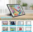 Phylosal Rechargeable A4 LED Light Pad with Built-in Stand, Magnetic Tracing Light Box for Drawing, Diamond Art Light Board with Side Button, Super Bright Light Table for Diamond Painting, Sketching by TinyTreasures Baby Boutique
