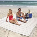 Genovega Cotton Turkish Beach Towel Pool Blanket Sandproof Fast Dry Thin Extra Large XL Compact Shelter Canopy Tent Must Haves Ship Cruise Essentials Spa Accessories Summer Vacation Item Mr Mrs Gift by TinyTreasures Baby Boutique