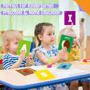 SpriteGru Alphabet Flash Cards, 52 Double Sided Cards, Uppercase & Lowercase Letter Cards, Letters and Sight Words Learning Cards for Preschool and Toddlers Learning by TinyTreasures Baby Boutique