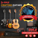 Pyle 6-String Classic Guitar-3/4 Size Scale Guitar with Digital Tuner & Accessory Kit (36’’ -inch), Right, 2 Ash, Gloss, (PGACLS82.X9) by TinyTreasures Baby Boutique