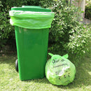 Compostable Bags,Trash bags 13+ gallon tall kitchen, Compostable Trash Lawn & Leaf Yard Waste Bags,Kitchen Compost Trash Bin Compatible,Extra Thick1.01 Mills,Certified by BPI and OK Compost(50count) by GreenHaven Gardens