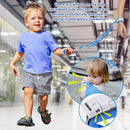Accmor Toddler Leash with Reflective Baby Anti Lost Wrist Link, 2 in 1 Kids Walking Harnesses Belt Leashes with Key Lock for Boys Age 1-4, Keep Child Close Wristband Rope Tether for Outdoor Travel by TinyTreasures Baby Boutique