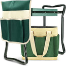 Garden Kneeler and Seat Heavy Duty, Upgraded Widened and Thickened Gardening Stools for Seniors, Foldable Gardening Bench Ergonomic Design, Effective Relief of Knee and Back Pain, Gift for Gardeners by GreenHaven Gardens