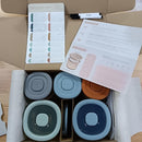 Moonkie Silicone Baby Food Containers | 8oz/4 oz Baby Food Storage Jars with Airtight Lids and A Snack Cup Lid | Freezer,Microwave and Dishwasher Safe, Reusable Baby Food Jars for Infant & Toddler by TinyTreasures Baby Boutique