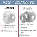 New & Improved - Door knob Baby Safety Cover - 5 Pack - Deter Little Kids from Opening Doors with A Child Proof Door Handle Lock - Driddle by TinyTreasures Baby Boutique