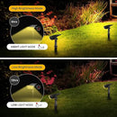 Linkind StarRayS Solar Lights Outdoor, 350LM Solar Spot Lights Outdoor, IP67 Waterproof Solar Lights for Garden, Yard, Landscape and Walkway, Warm White, 6 Pack by GreenHaven Gardens