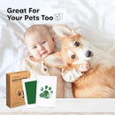 4-Pack Inkless Baby Hand and Footprint Kit - Mess Free Ink Pad for Newborn Keepsake, Dog Nose & Paw Print Kit, Clean Touch Ink Pad for Baby Hand & Footprints, Ideal New Mom Gifts (Midnights) by TinyTreasures Baby Boutique