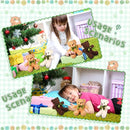 HyDren 12 Pack Bear Stuffed Animals 10 Inch Operation Christmas Bulk Items Small Bear Party Favors Plush Toys for Baby Shower Centerpiece Christmas Birthday Gifts(White, Light Brown, Dark Brown) by TinyTreasures Baby Boutique