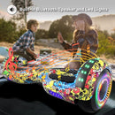 Scooter, Bluetooth & Corlorful LED Lights, Gifts for Kids & Adults & Girls & Boys, for All Ages by TinyTreasures Baby Boutique