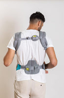 LÍLLÉbaby Complete All Seasons Ergonomic 6-in-1 Baby Carrier Infant to Toddler with Lumbar Support (7-45 Pounds), 360 Degree Baby Wearing & Multi-Position, Inward & Outward Facing (Cool Caribbean) by TinyTreasures Baby Boutique