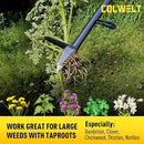 Colwelt Weed Remover Tool 39’’, Weed Puller Root Remover with Thick Steel Claw, Long Handled Weeding Tool with Easy Foot Ejector, Stand Up Garden Weeder Tool for Lawn Grass Dandelion Removal by GreenHaven Gardens