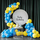 JOYIN 150 Pcs Light Blue Balloons, Different Sizes 18 12 10 5 Inch Light Blue Latex Balloon Arch Kit with Instruction for Birthday Party Graduation Wedding Holiday Decoration by TinyTreasures Baby Boutique