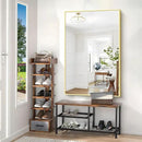 40x60inch Gold Bathroom Mirror, Gold Rectangle Mirror with Frame, Large Rectangular Wall Mirrors for Bathroom, Living Room, Hair Salon, Big Farmhouse Mirror Hang Horizontal/Vertical by CozyNest Decor