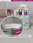 Rectangular Storage Basket Fabric Organizer Bin for Toys,Books,Clothes,Gifts,Pets-Perfect for Home,Office,Nursery,Dorm,Shelf(Rec dinosaur) by TinyTreasures Baby Boutique