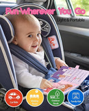 Interactive Sensory Soft Cloth Book, Educational Crinkle Quiet Activity Busy Book for Babies,Toddler Travel Toy Gift for Boys and Girls (Hello Potty) by TinyTreasures Baby Boutique