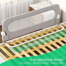 Folding Bed Rail for Toddlers,Baby Bed Rail Guard with Reinforced Anchor Safety System,Fit Bunk,Full Size,Queen,King,Twin(Grey,71"x23.6") by TinyTreasures Baby Boutique