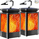 Solar Lantern Outdoor Lights, 3 Modes Changing Flickering Flame Solar Lights Outdoor Waterproof, Hanging Outdoor Solar Lanterns Lights, Solar Powered Lanterns for Yard Garden Decor by GreenHaven Gardens