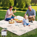 59x59 Baby Play Mat, Foldable Baby Mat for Floor Tummy Time and Crawling Mat, Waterproof & Anti-Slip Reversible Portable Play Mat for Toddler Infant by TinyTreasures Baby Boutique