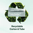MySmile Fluoride Free Toothpaste, Nano Hydroxyapatite Toothpaste for Sensitive Teeth, Strengthens Enamel, Remineralizes & Whitens Teeth, Freshens Breath for Adults, SLS Free, Natural Misty Mint, 4.2oz by CozyNest Decor