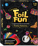 Skillmatics Foil Fun - Pretty Patterns, 18 DIY Magnets Mess-Free Art, Colorful Creative Party Activity, Craft Kits, 60+ Foam Stickers, Gifts for Kids, Teens, Adults, Families by TinyTreasures Baby Boutique