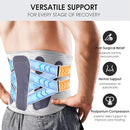 Elastic Abdominal Binder Lower Waist Support Belt, Post Surgery Postpartum Belly Band Wrap Back Support Belt Stomach Compression Wrap Waist Recovery for Men and Women (X-Large) by TinyTreasures Baby Boutique