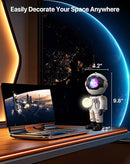 Rossetta Astronaut Galaxy Projector, Star Projector for Bedroom Bluetooth Speaker White Noise Night Light, Galaxy Light Projector with Remote Control and Timer for Kids, Adult, Party, Gifts by TinyTreasures Baby Boutique