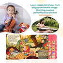 GO GO 9 Fairy Tale Songs: Interactive Sound Book, Musical Books for Toddlers 1-3, Talking Books for Toddlers 1-3, Music Books for Toddlers 1-3, Baby Music Book, Sing Along Books, Baby Book with Sounds by TinyTreasures Baby Boutique