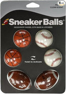 Sneaker Balls Odor-Fighting Shoe Fresheners, Eliminates Unpleasant Smells, Perfect For Sneakers, Gym Bags, Gear Bags, Drawers, Lockers, And More!, Sports, 6 Pack by CozyNest Decor