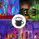 4 Pack 3w 12v Low Voltage In-ground Lights LED Landscape Light Waterproof IP67 Pathway Lights Outdoor spotlights Trees Flags for Garden,Yard,Tree (RGB) by GreenHaven Gardens