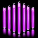 Glow Fever Glow in The Dark Sticks - 100 ct 6" Glow Sticks Bulk Party Pack with End Caps & Lanyards - Glow Party Favors for Concert, Festival, & Wedding Neon Light Sticks by Party Dragon, Purple by TinyTreasures Baby Boutique